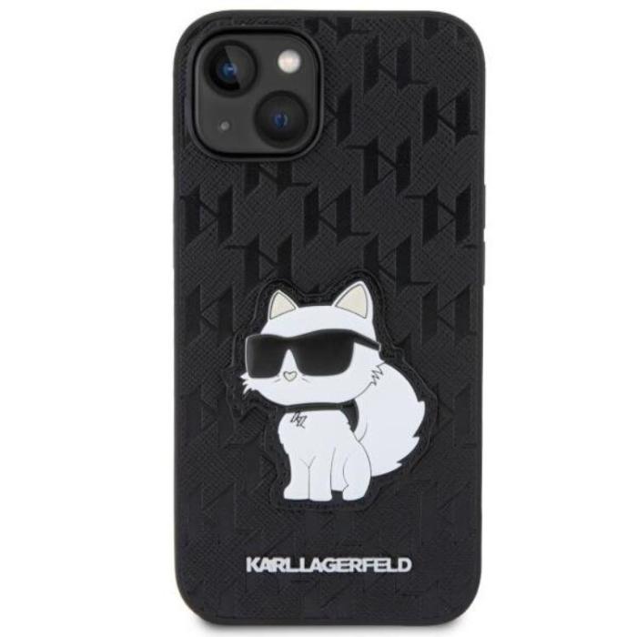 KARL LAGERFELD - Karl Lagerfeld iPhone 14 Plus Mobilskal Saffiano Monogram