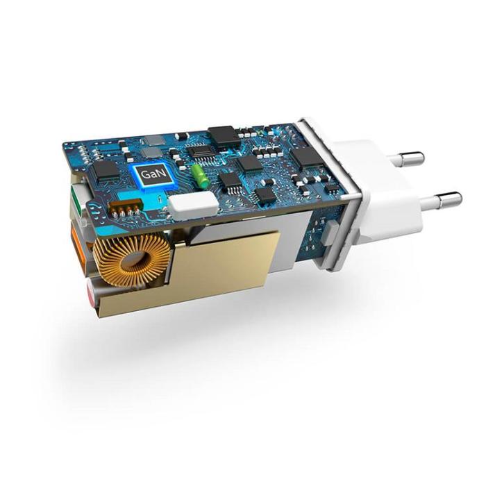 Hama - Hama Universalladdare USB-C och USB-A PD GaN 5-20V/65W