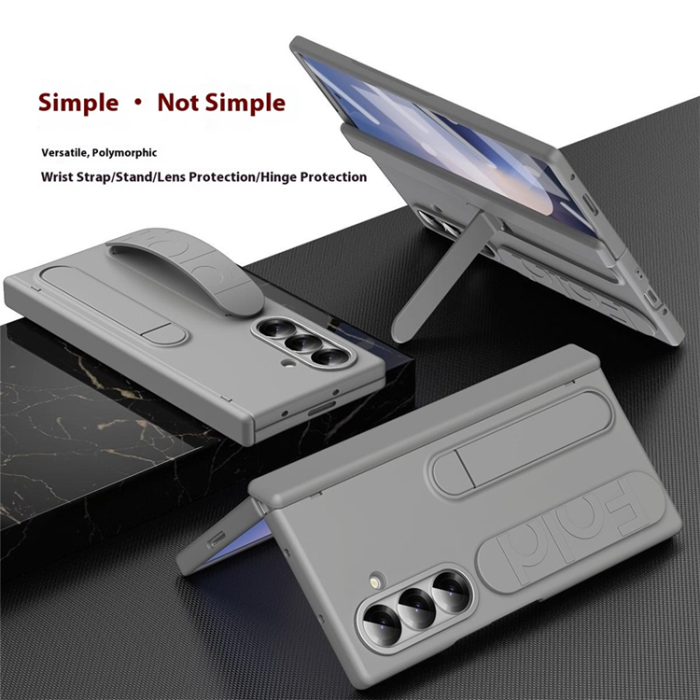 A-One Brand - Galaxy Z Fold7 Mobilskal Kickstand - Grå