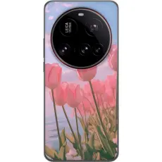 Gustaf - Mobilskal till Xiaomi 15 Ultra med Rosa Tulpaner