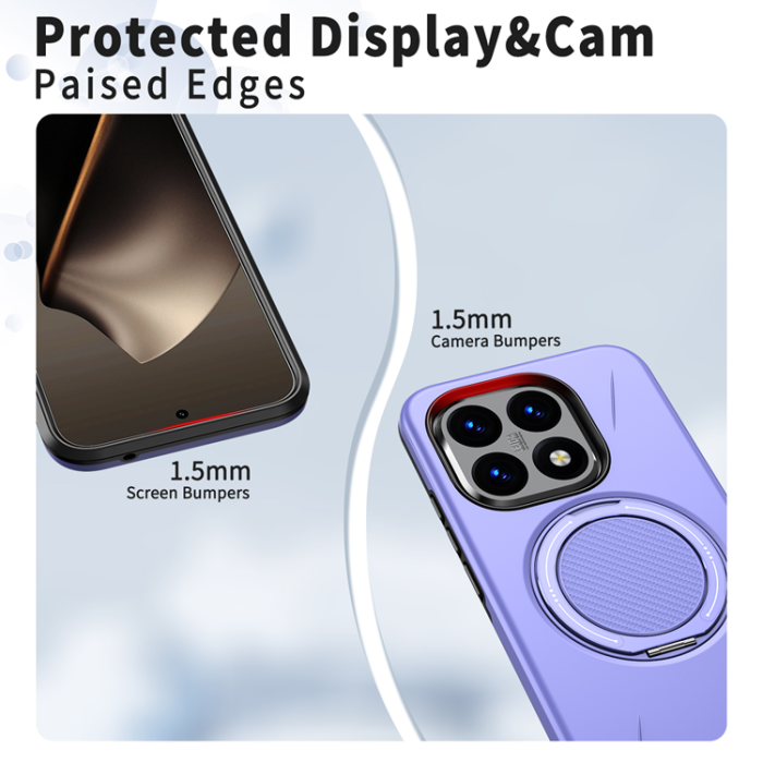 A-One Brand - Xiaomi 15T Mobilskal Magsafe Rotating Kickstand TPU + PC