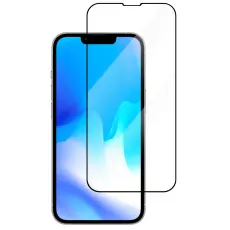 Champion - CHAMPION iPhone 14 Plus Sk&auml;rmskydd i H&auml;rdat glas - Svart