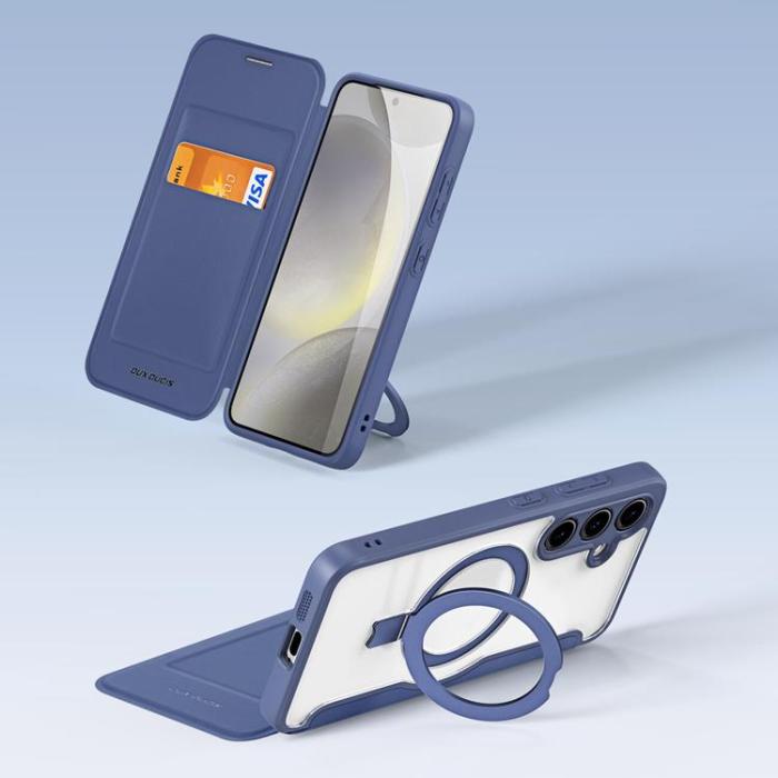 Dux Ducis - Dux Ducis Galaxy S24 Plånboksfodral Magsafe Skin X Pro