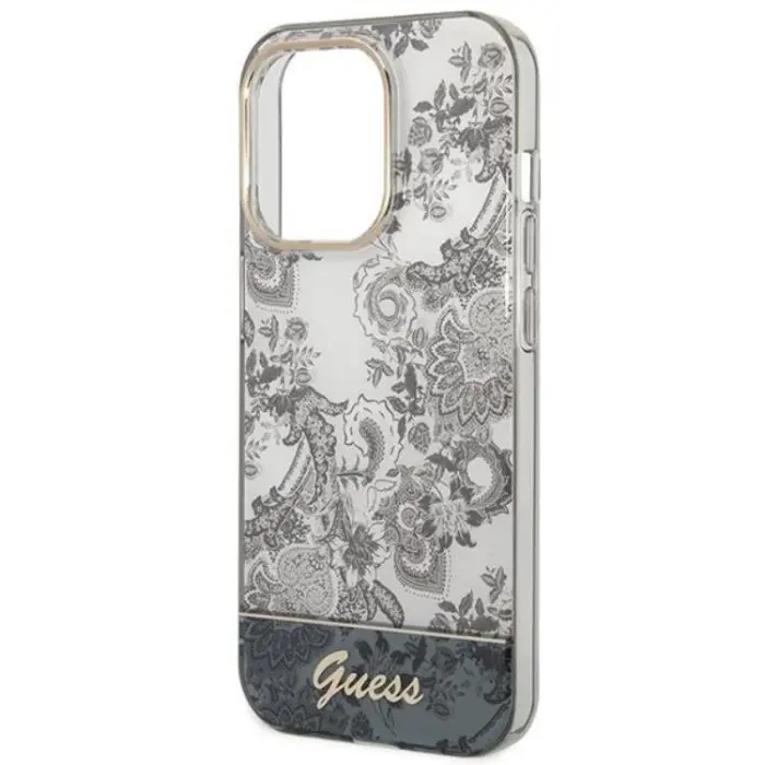 Guess - GUESS iPhone 14 Pro Skal Porcelain Collection - Grå