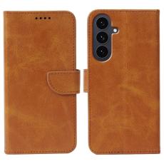 OEM - Samsung Galaxy S26 Plus Pl&aring;nboksfodral St&auml;ll Magnetisk St&auml;ngning Konstl&auml;der Gul