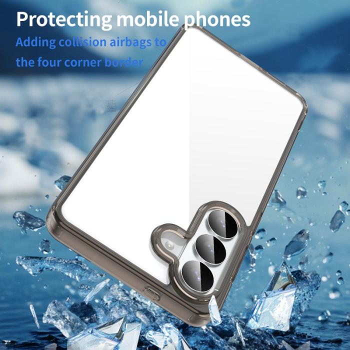OEM - Mobilskal till Samsung Galaxy S26 Plus TPU + Akryl Bakcover Anti-Gulning - Svart
