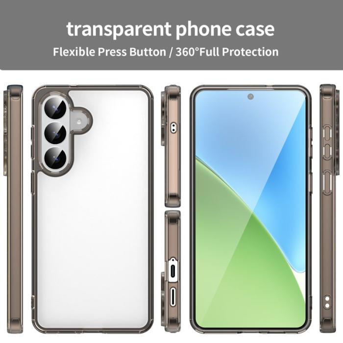OEM - Mobilskal till Samsung Galaxy S26 Plus TPU + Akryl Bakcover Anti-Gulning - Svart