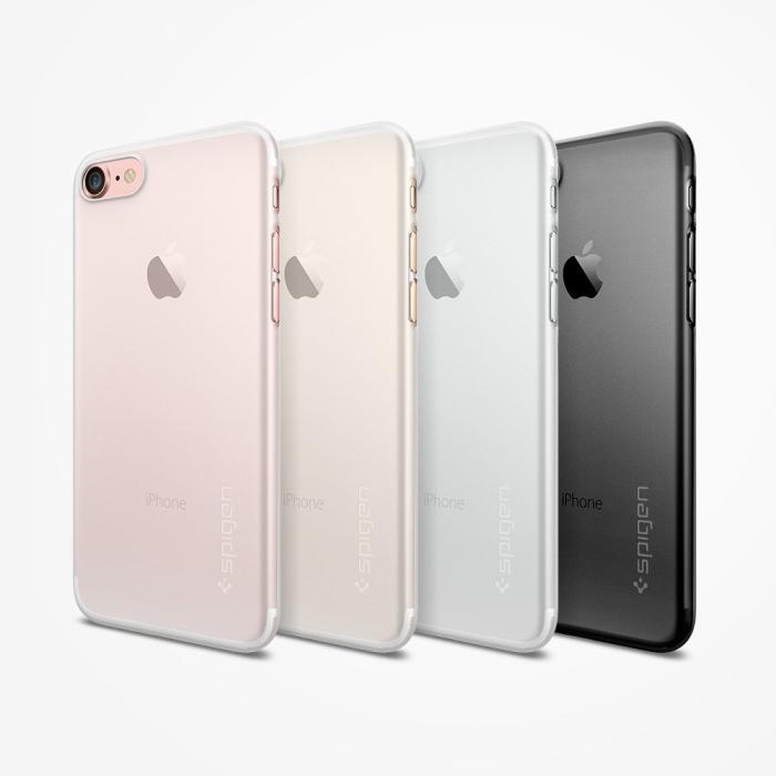 UTGATT5 - SPIGEN Air Skin 0.4mm Thick Skal till iPhone 8/7 - Clear
