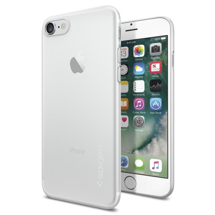 UTGATT5 - SPIGEN Air Skin 0.4mm Thick Skal till iPhone 8/7 - Clear