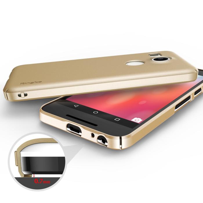 UTGATT5 - Ringke Slim Skal till LG Nexus 5X - Crystal View