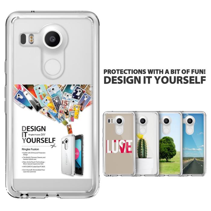 UTGATT5 - Ringke Fusion Skal till LG Nexus 5X - Crystal View