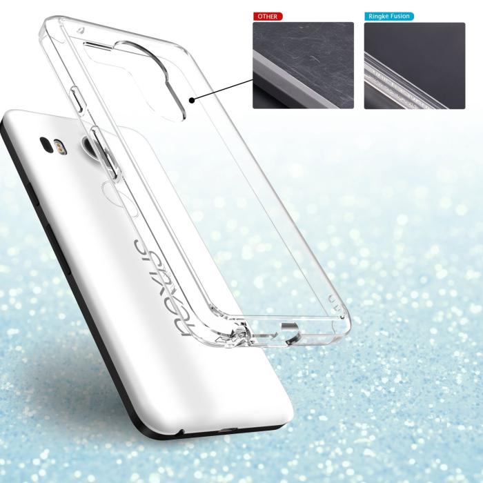 UTGATT5 - Ringke Fusion Skal till LG Nexus 5X - Crystal View