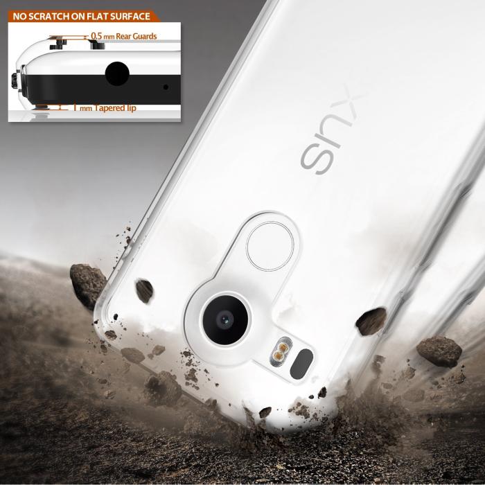 UTGATT5 - Ringke Fusion Skal till LG Nexus 5X - Crystal View