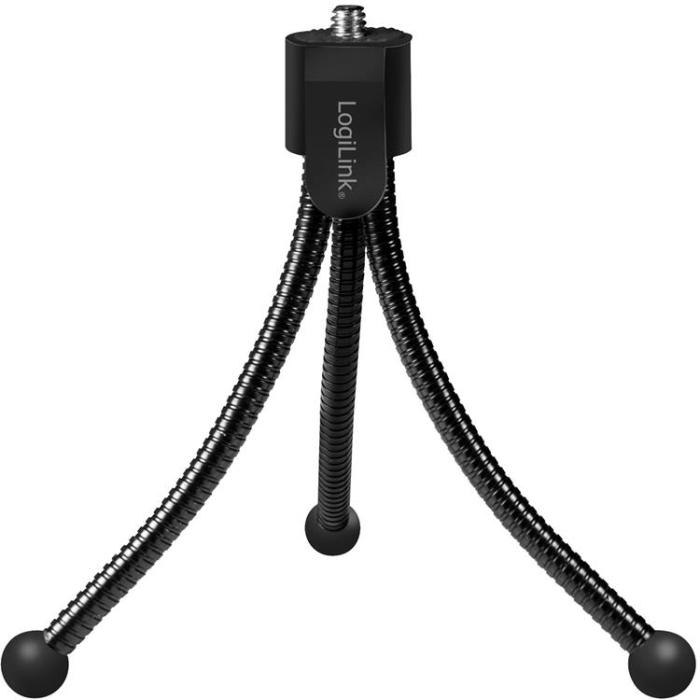 LogiLink - LOGILINK Portabel Tripod, Mini. Flexibla ben