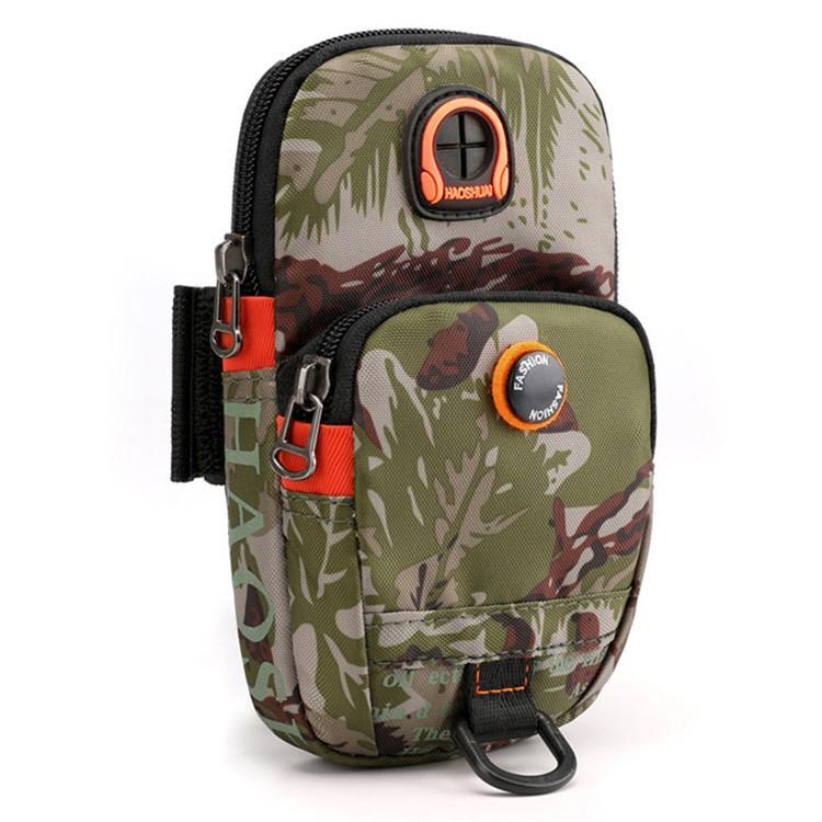 HAOSHUAI Universalt Sportarmband - Camouflage