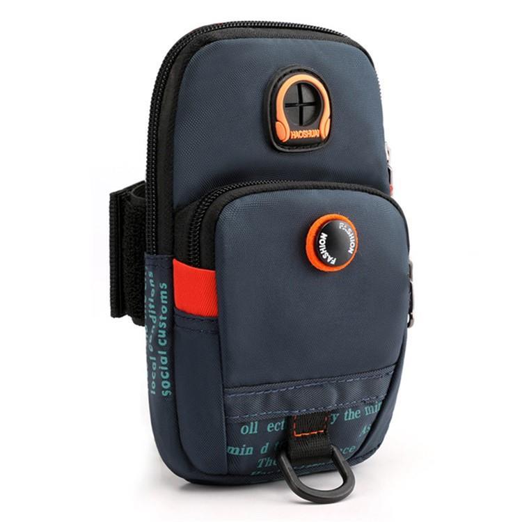 HAOSHUAI Universalt Sportarmband - Mörkblå