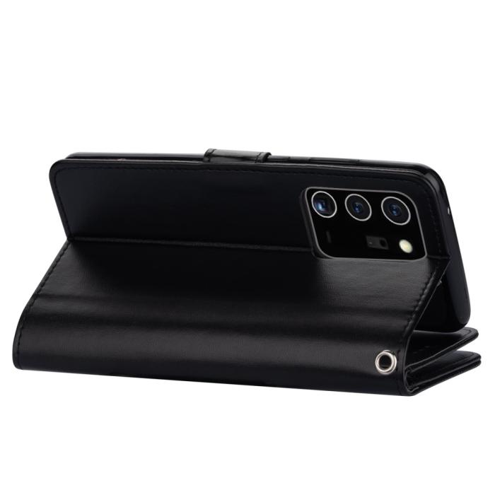 OEM - Leather Fodral Till Samsung Galaxy Note 20 Ultra - Svart