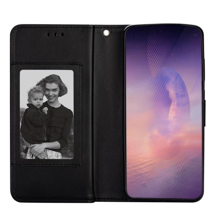 OEM - Leather Fodral Till Samsung Galaxy Note 20 Ultra - Svart