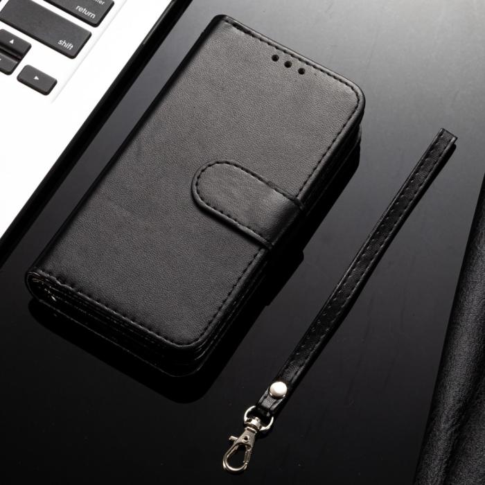 OEM - Leather Fodral Till Samsung Galaxy Note 20 Ultra - Svart