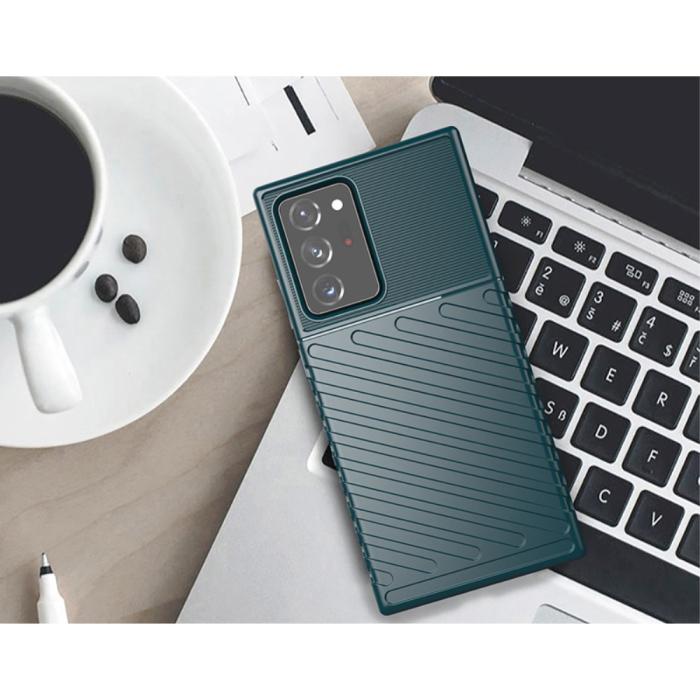 OEM - Thunder Twill Skal till Samsung Galaxy Note 20 Ultra - Svart
