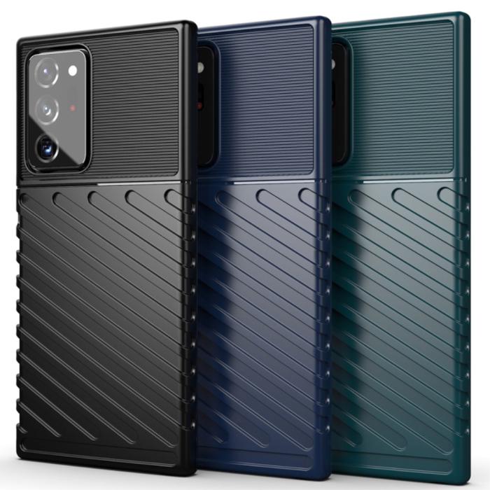 OEM - Thunder Twill Skal till Samsung Galaxy Note 20 Ultra - Svart