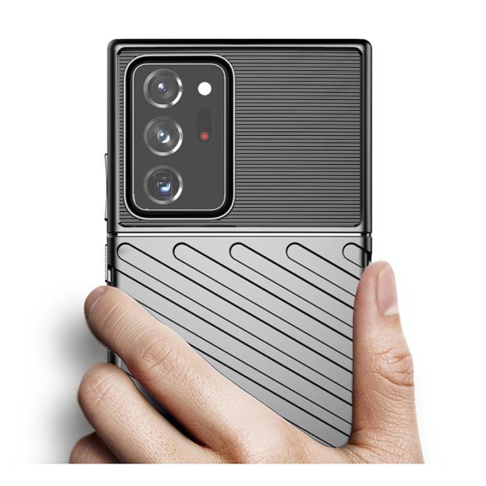 OEM - Thunder Twill Skal till Samsung Galaxy Note 20 Ultra - Svart
