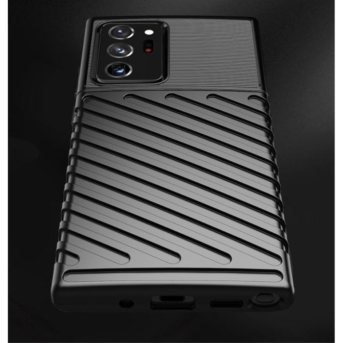 OEM - Thunder Twill Skal till Samsung Galaxy Note 20 Ultra - Svart