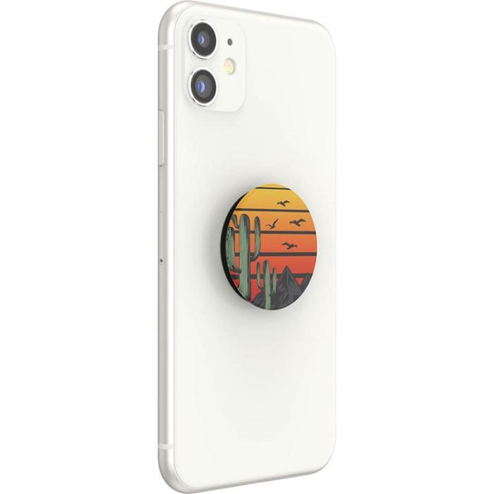 PopSockets - POPSOCKETS Saguaro Sunset Avtagbart Grip med Ställfunktion