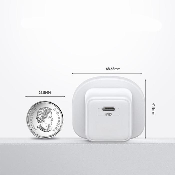 UTGATT5 - Joyroom UK Power Väggladdare Typ-C 30W - Vit