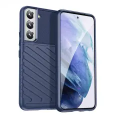 OEM - Thunder Twill Skal Galaxy S22 5G - Blå