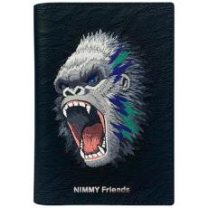 NIMMY - Nimmy Passhållare Plånbok Raptor Gorilla - Svart