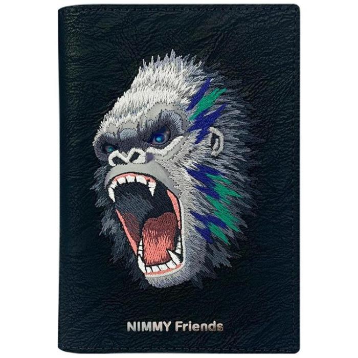NIMMY - Nimmy Passhållare Plånbok Raptor Gorilla - Svart