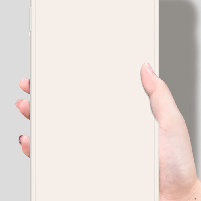 A-One Brand - iPhone 17 Pro Mobilskal TPU Straight Edge - Beige