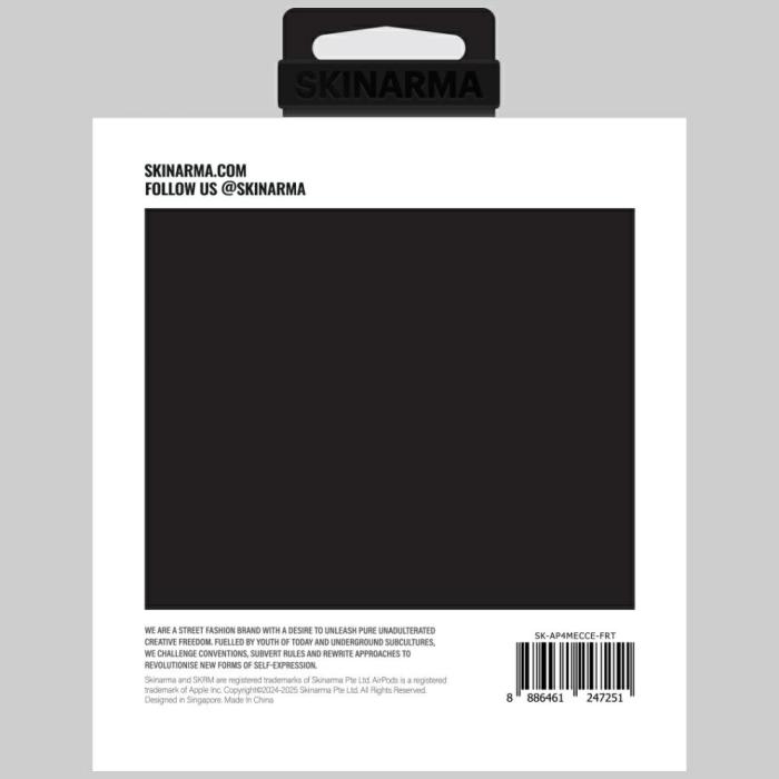 Skinarma - Skinarma AirPods 4 Skal Mecha CE - Frost