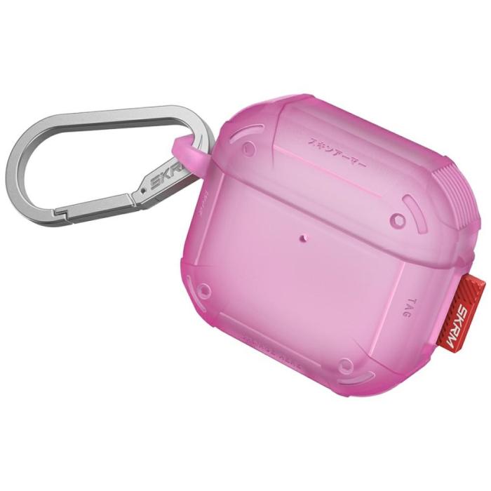 Skinarma - Skinarma AirPods 4 Skal Mecha CE - Fuchsia