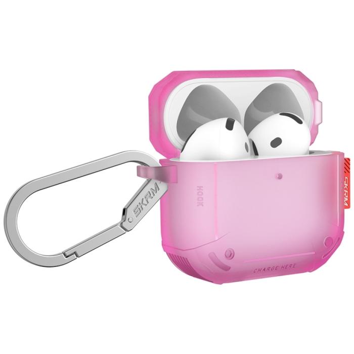 Skinarma - Skinarma AirPods 4 Skal Mecha CE - Fuchsia