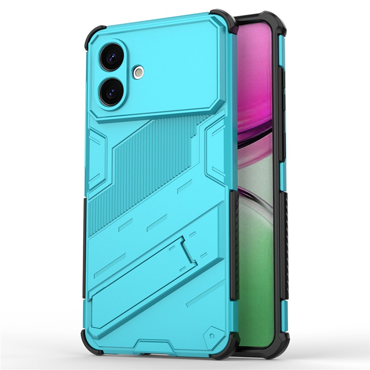 Galaxy S26 Edge Mobilskal PC + TPU Kickstand (Babyblå) | 2353 | AlltMobil