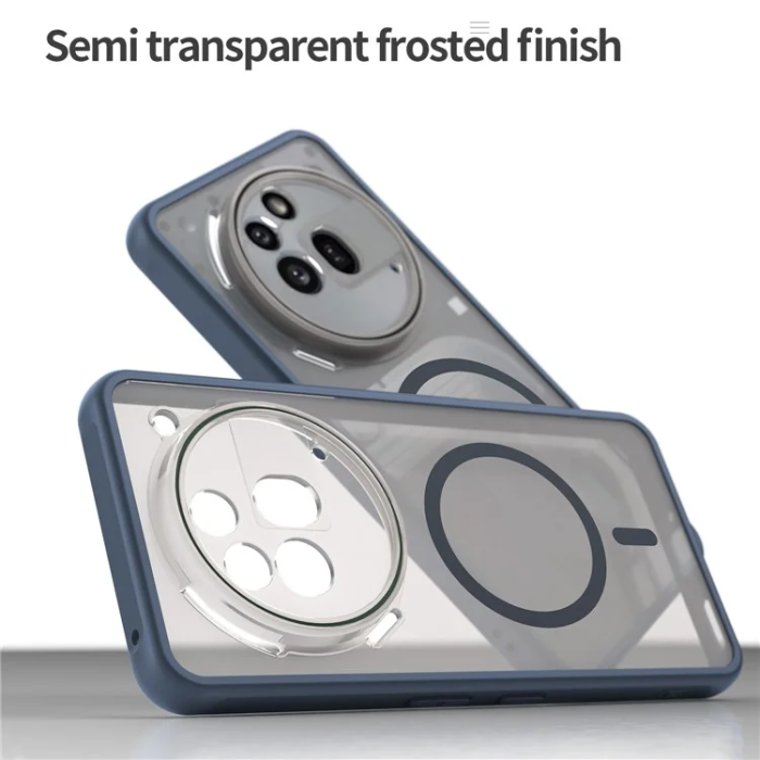A-One Brand - Nothing Phone (3a) Pro Mobilskal MagSafe Anti Drop - Blå