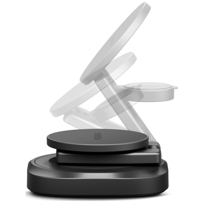 ENERGEA - Energea Qi2.2 MagSafe Trådlös Laddare För iPhone/Apple Watch/Airpods