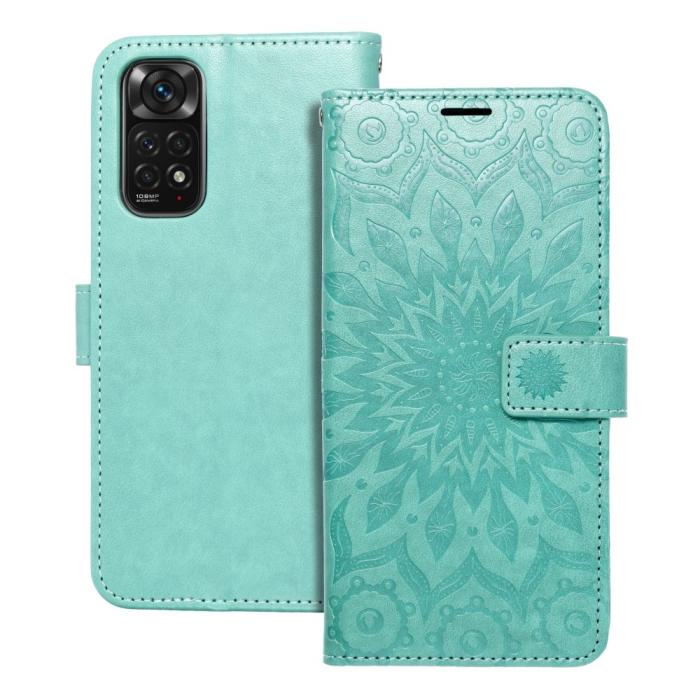 OEM - Xiaomi Redmi Note 11/11S Fodral Mezzo - Mandala Grön