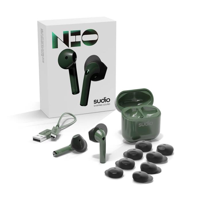 UTGATT1 - SUDIO True Wireless Hörlurar NIO - Grön