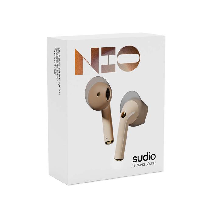 UTGATT - SUDIO True Wireless Hörlurar NIO - Sand