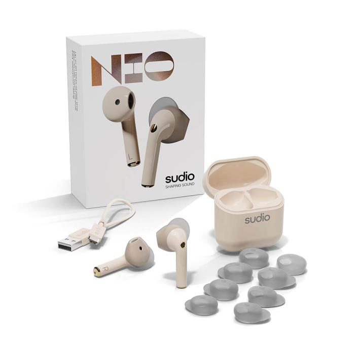 UTGATT - SUDIO True Wireless Hörlurar NIO - Sand
