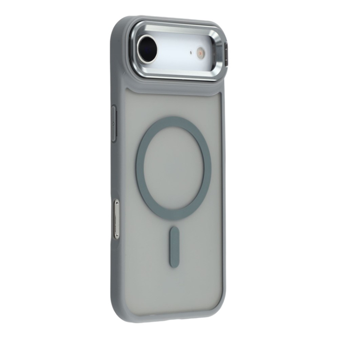 A-One Brand - iPhone Air Mobilskal MagSafe Lins Kickstand - Titangrå