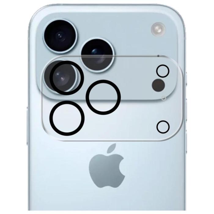 3MK - 3MK iPhone 17 Pro Max Kameralinsskydd Härdat Glas Lens Pro FullCover