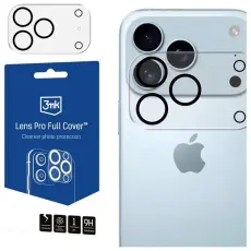 3MK - 3MK iPhone 17 Pro Max Kameralinsskydd Härdat Glas Lens Pro FullCover