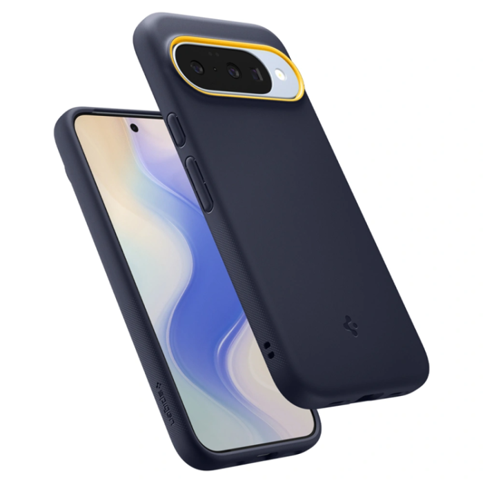 Spigen - Spigen Google Pixel 10/10 Pro Mobilskal Magsafe Nano Pop - Marinblå