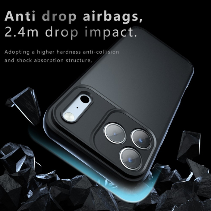 A-One Brand - iPhone 17 Pro Mobilskal Matt Drop Proof - Grå