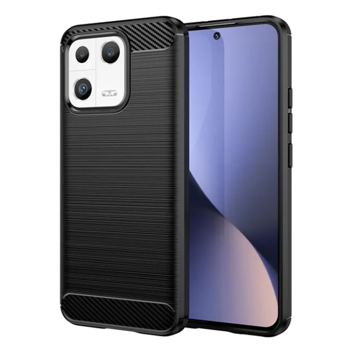 OEM - Xiaomi 13 Mobilskal Carbon Fiber - Svart