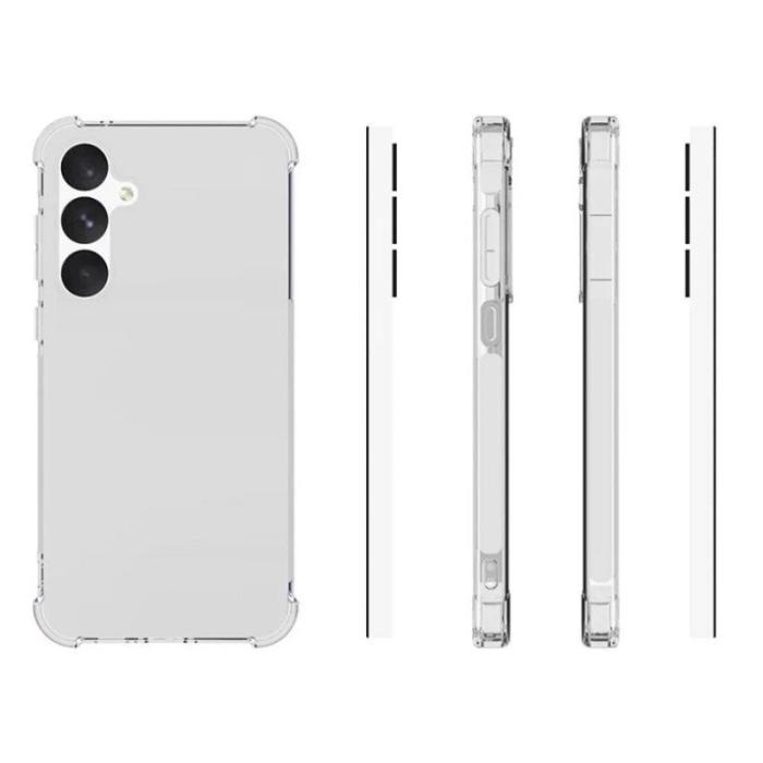 WANLONFENG - WANLONFENG Mobilskal till Samsung Galaxy A55 5G TPU TM Series - Transparent